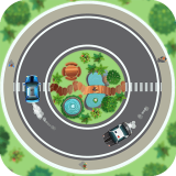 Araba Kaçırma Yarışı - Polis Arabası Takibi Oyunu