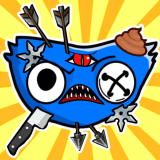 Canavarları karıştırın ve tekmeleyin Oyunu