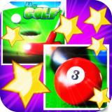 Çocuklar için Golf ve Bilardo Oyunu