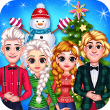 Dondurulmuş Prenses Noel Kutlaması Oyunu