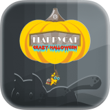 FlappyCat Çılgın Cadılar Bayramı Oyunu