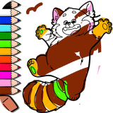 Kırmızı Boyama Kitabı Oyunu