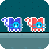 Kırmızı ve Mavi Kedi Oyunu