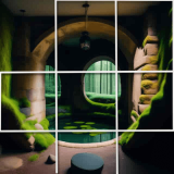 Terk edilmiş yerler Picture Tile Görev Oyunu