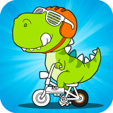 Tıklayın ve Dinozorları Renklendirin Oyunu