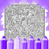 Üretsiz Renkli Boyama Sayfaları Oyunu