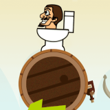 Yuvarlanan Skibidi Oyunu